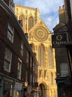 York Minster: the goal for our 50 mile walk